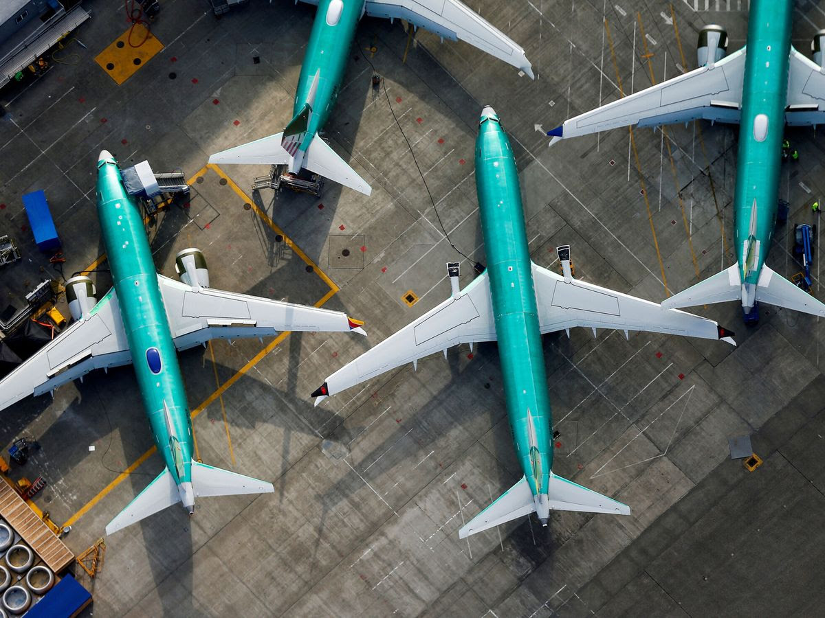 Foto: File photo: an aerial photo shows boeing 737 max airplanes parked on the tarmac at the boeing factory in renton