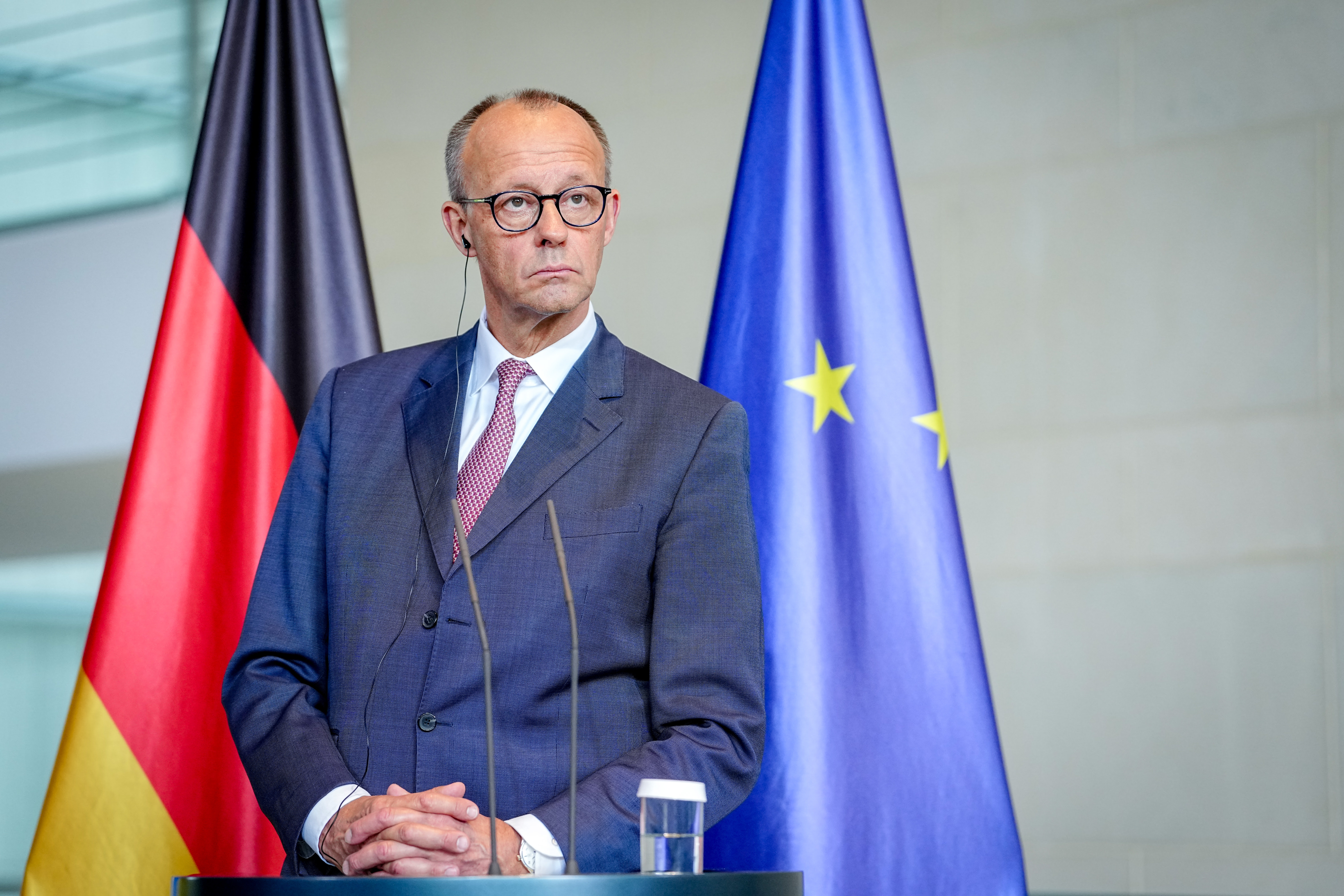 El canciller de Alemania, Friedrich Merz