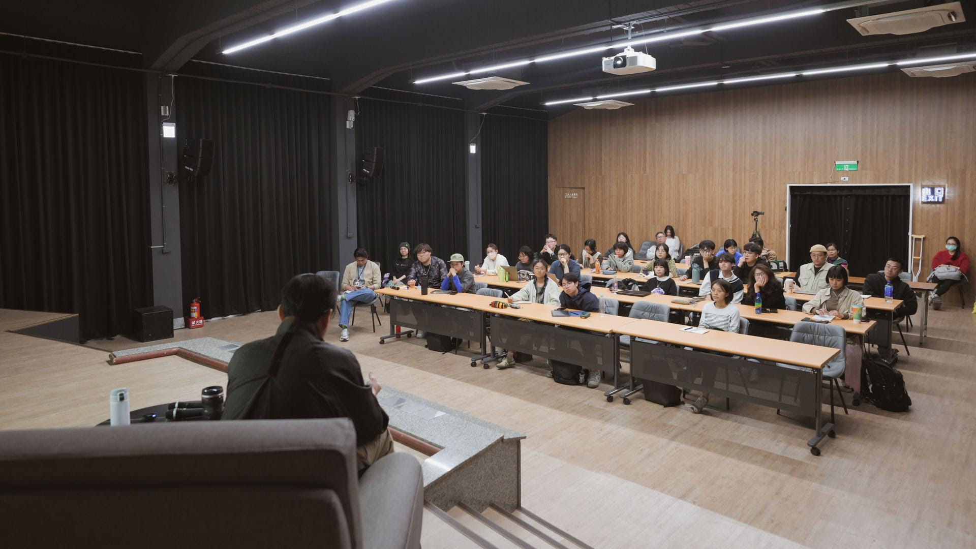 影視人才培育計畫上課畫面