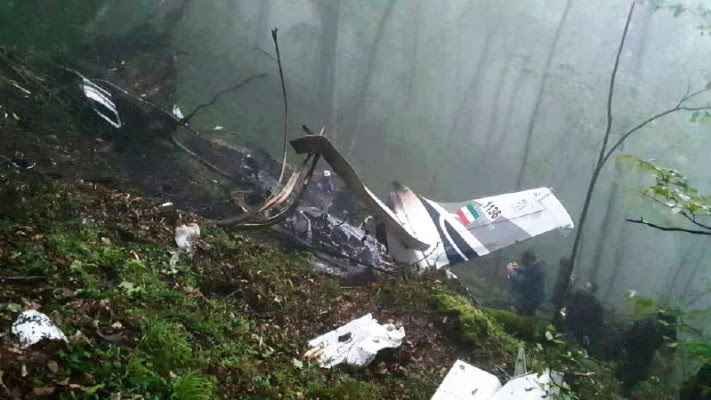 Le crash de l'avion du président iranien (Photo : IRIB/WANA (West Asia News Agency)/Handout via REUTERS)