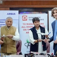 Airbus Awards Landmark Aerospace Order for A220 Aircraft Doors to Bengaluru–based Dynamatic Technologies