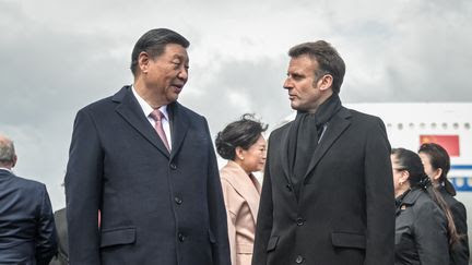 Visite de Xi Jinping en France : Emmanuel Macron a évoqué la question des droits humains avec le président chinois, selon l'Elysée