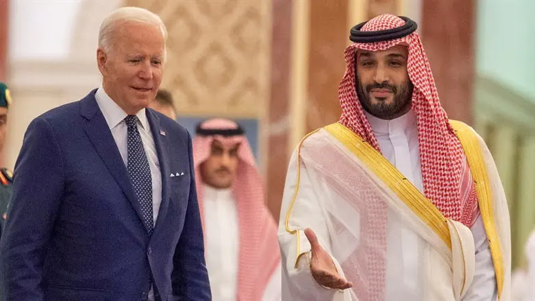 US President Biden and Saudi Crown Prince Mohammed Bin Salman