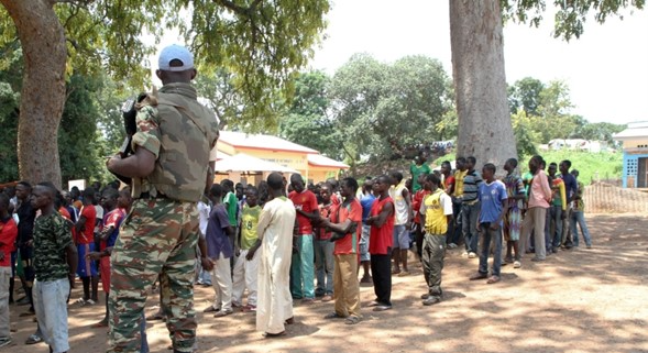 Central African Republic says 10,000 children are fighting with armed groups.