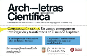 Portada de «Archiletras Científica. Vol. XII».