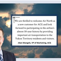 ACG Announces Delivery of 1 B737–800 to Air North, Yukon's Airline