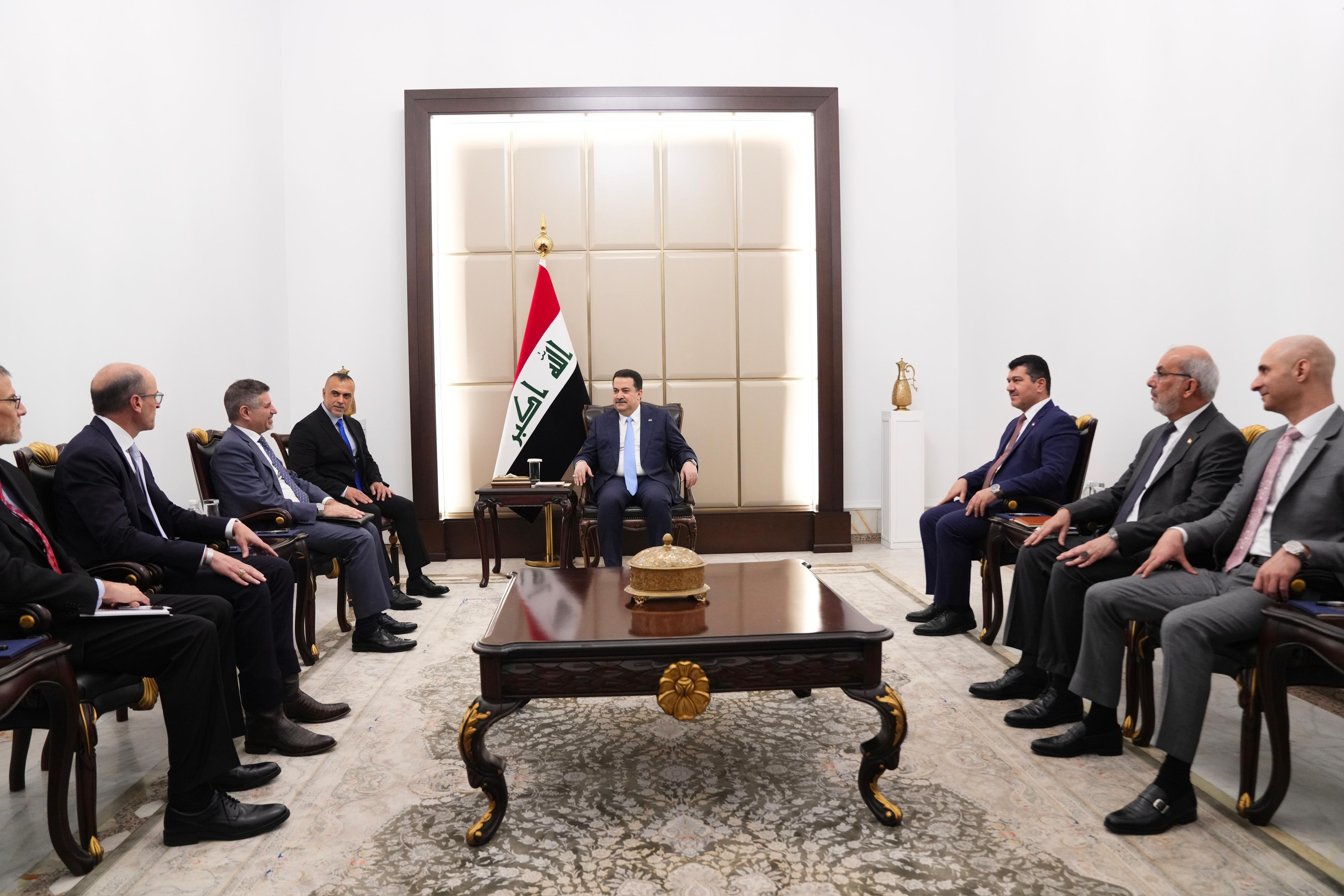 The Prime Minister welcomes the work of American companies in Iraq, especially in the oil sector.