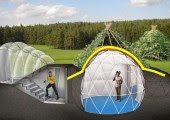 Casas prefabricadas hinchables