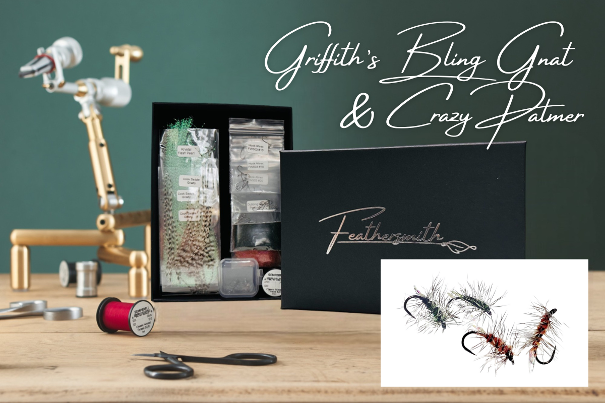 Image of Griffith's Bling Gnat & Crazy Palmer - Fly Tying Kit