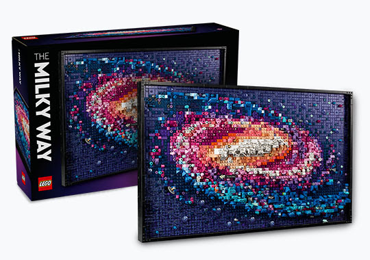 LEGO Art 31212 The Milky Way Galaxy Wall Art Set