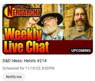 Weekly Live Chat Thumbnail