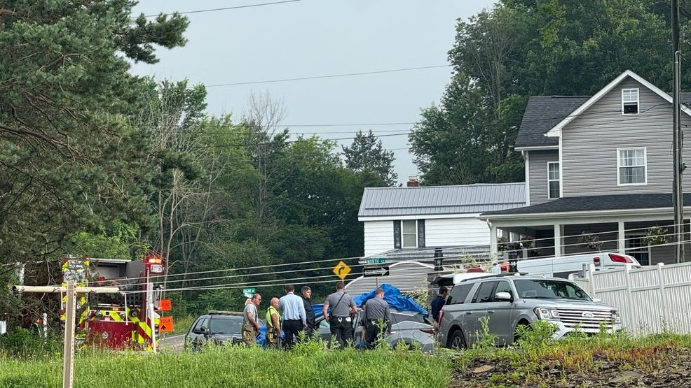 Officials: Driver, 78, killed after crashing through multiple yards in Lilly Borough