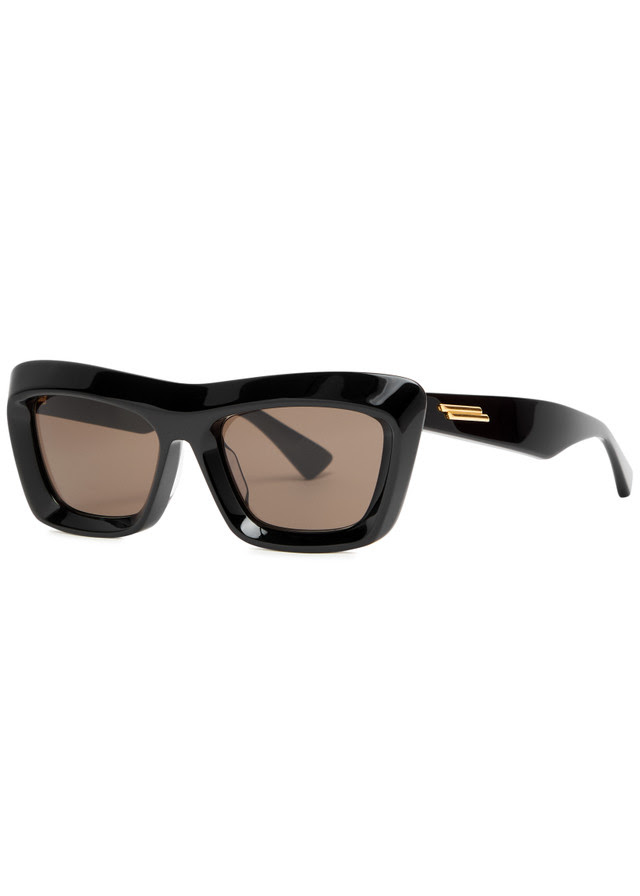 BOTTEGA VENETA Square cat-eye sunglasses