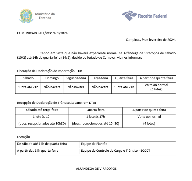 COMUNICADO ALF VCP -