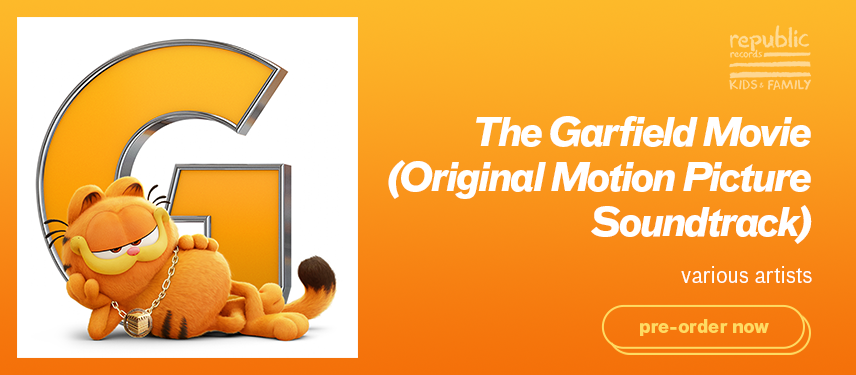 'The Garfield Movie (Original Motion Picture Soundtrack)' pre-order