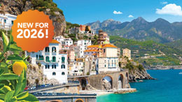 Amalfi Coast on Grand Tour: Italian Lakes to Amalfi Coast