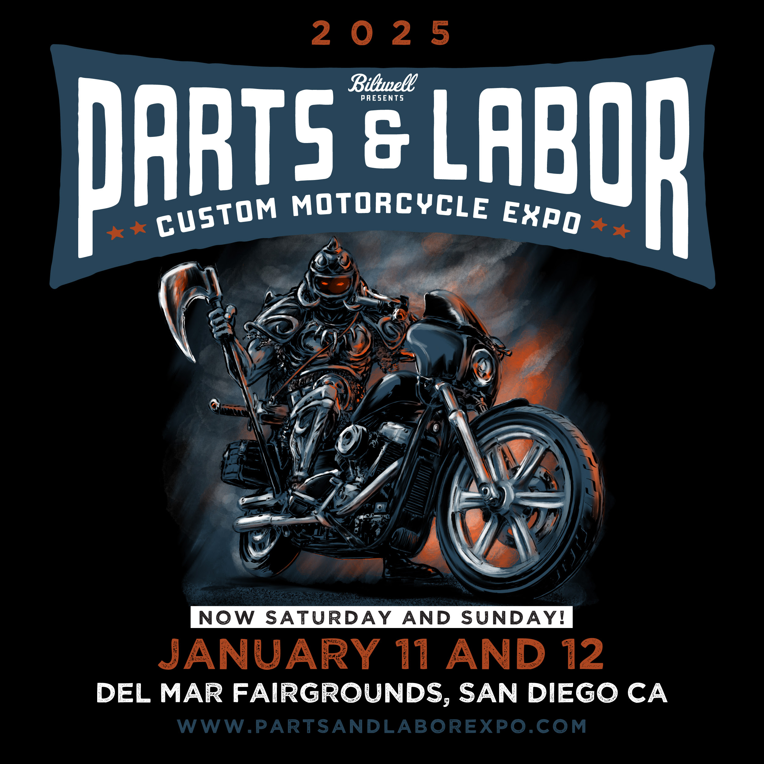 Biltwell Parts & Labor 2025 Flyer