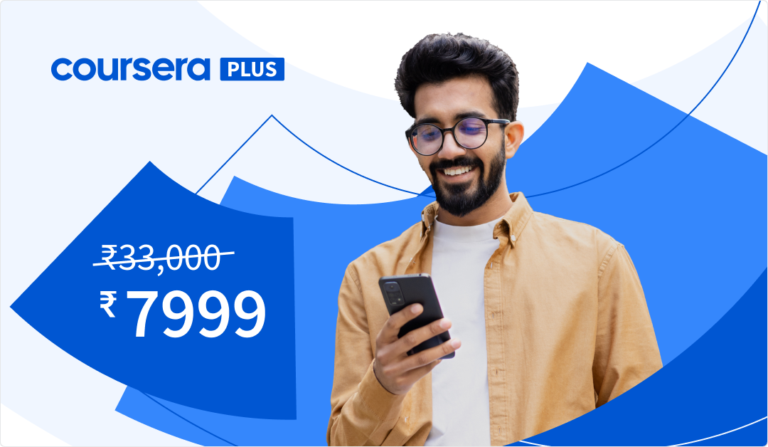 Coursera Plus for INR 7999