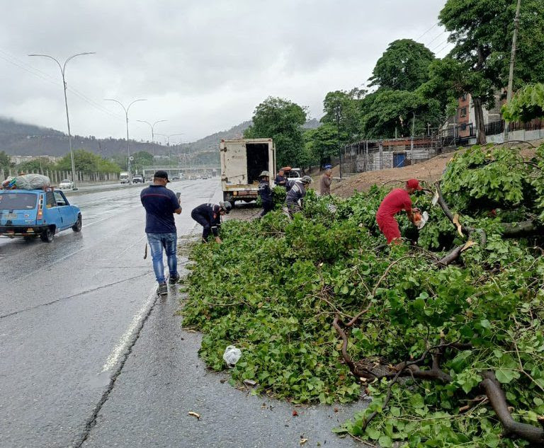 Lluvia en Caracas 31 de mayo