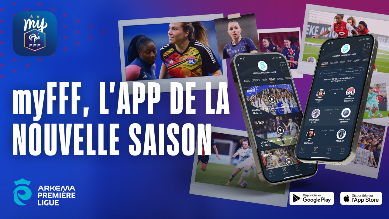 MyFFF, l'App de la nouvelle saison