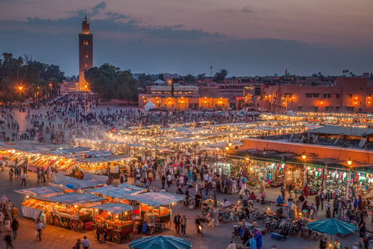 Morocco, El Fna Square