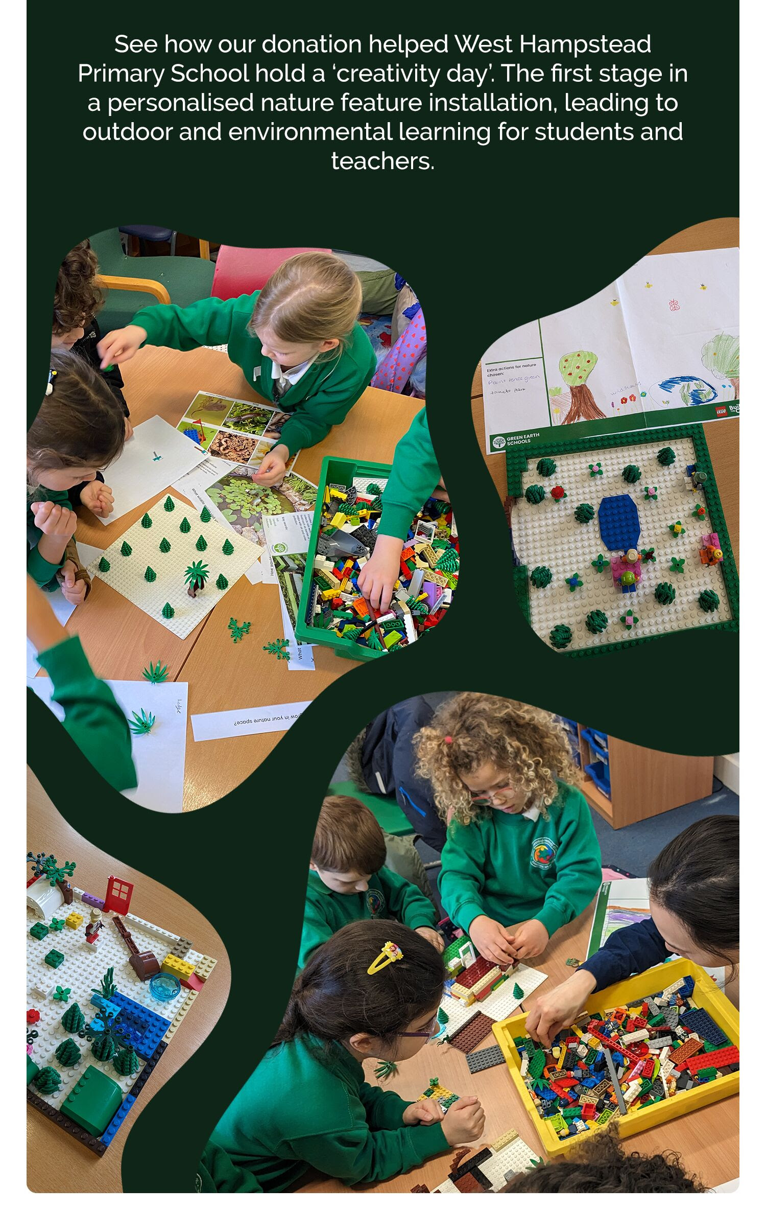 Images from West Hampstead Primary School 'Creativity Day'