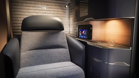 British Airways unveils brand-new First seat