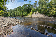 Salmon River trestle pool