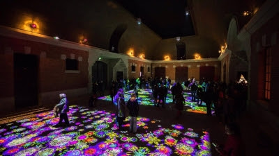 Una instalación interactiva transformará el patio de Condeduque en un paisaje invernal hasta el 30 de diciembre