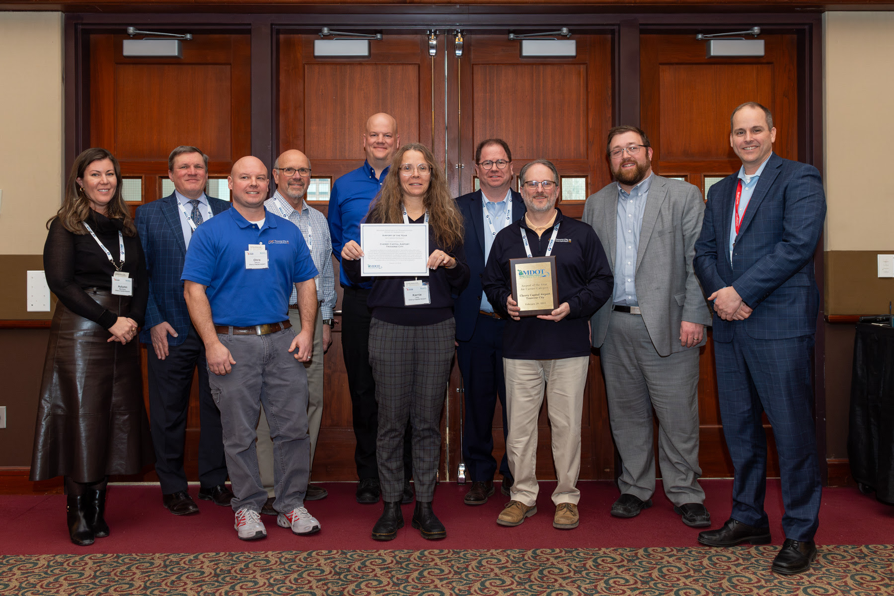 Air Carrier Airport of the Year Award winners 