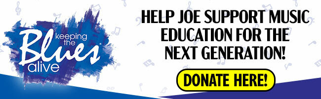 Donate to help Joe support music education for the next generation!