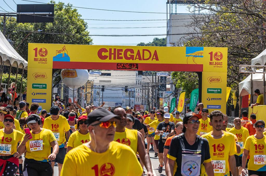 Chegada em Vila Velha em frente a fábrica da Garoto (Divulgação / Garoto)