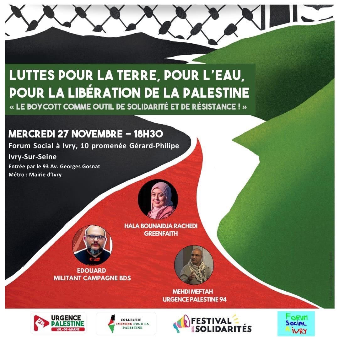 Forum Social Ivry 27/11 à 18h30