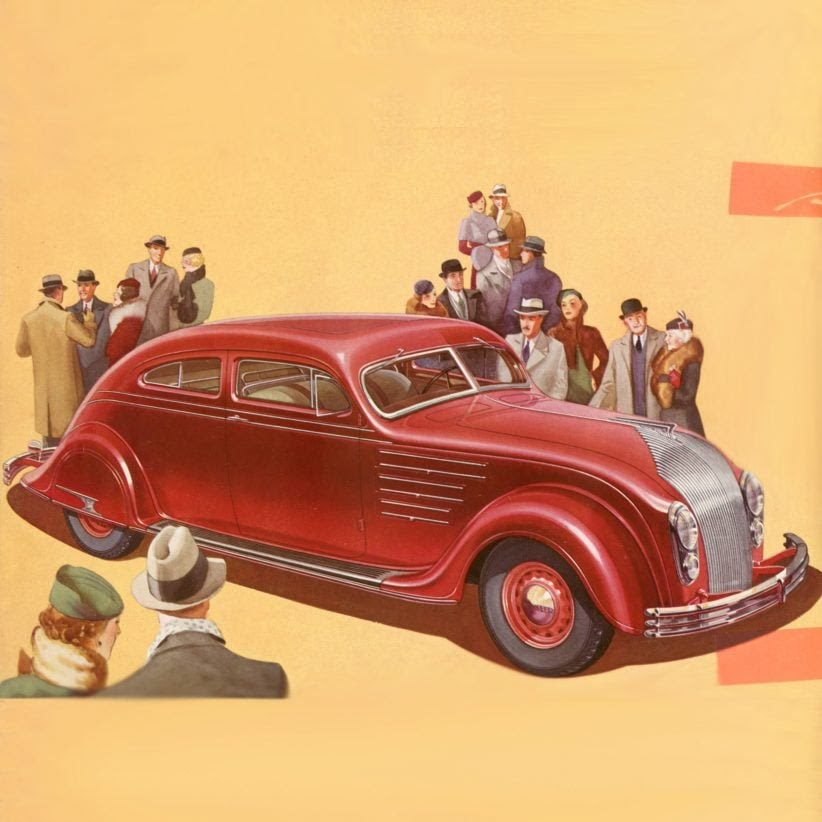 Art deco Chrysler Airflow was "America's most talked-about car"