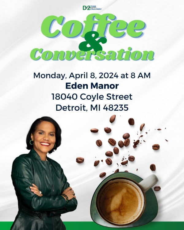 Coffee & Conversation at Eden Manor 4/8/24