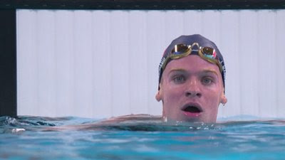 Natation (H) - 200m quatre nages : Léon Marchand meilleur temps des demi-finales