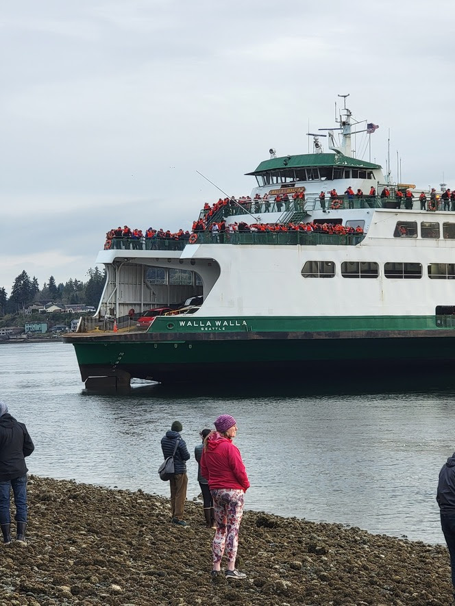 Walla Walla was out of service for several weeks in the spring for unplanned maintenance after it ran aground in Rich Passage.