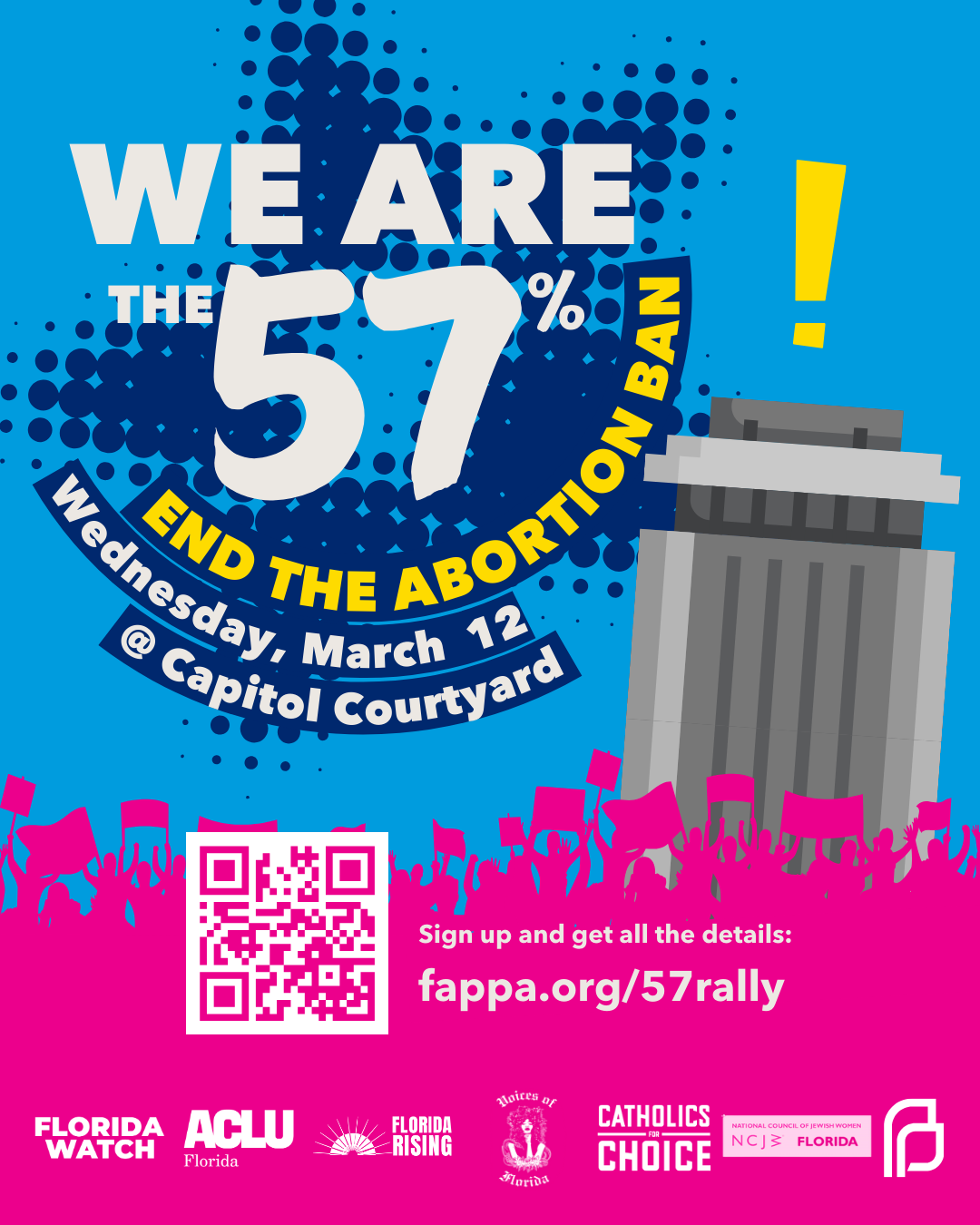 We are the 57%: End the Abortion Ban Rally