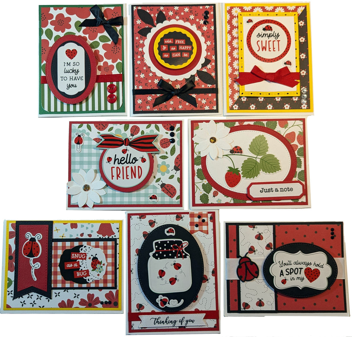 Ladybug Card Kit