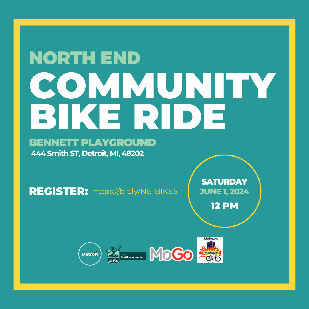 North End Bike Event graphic