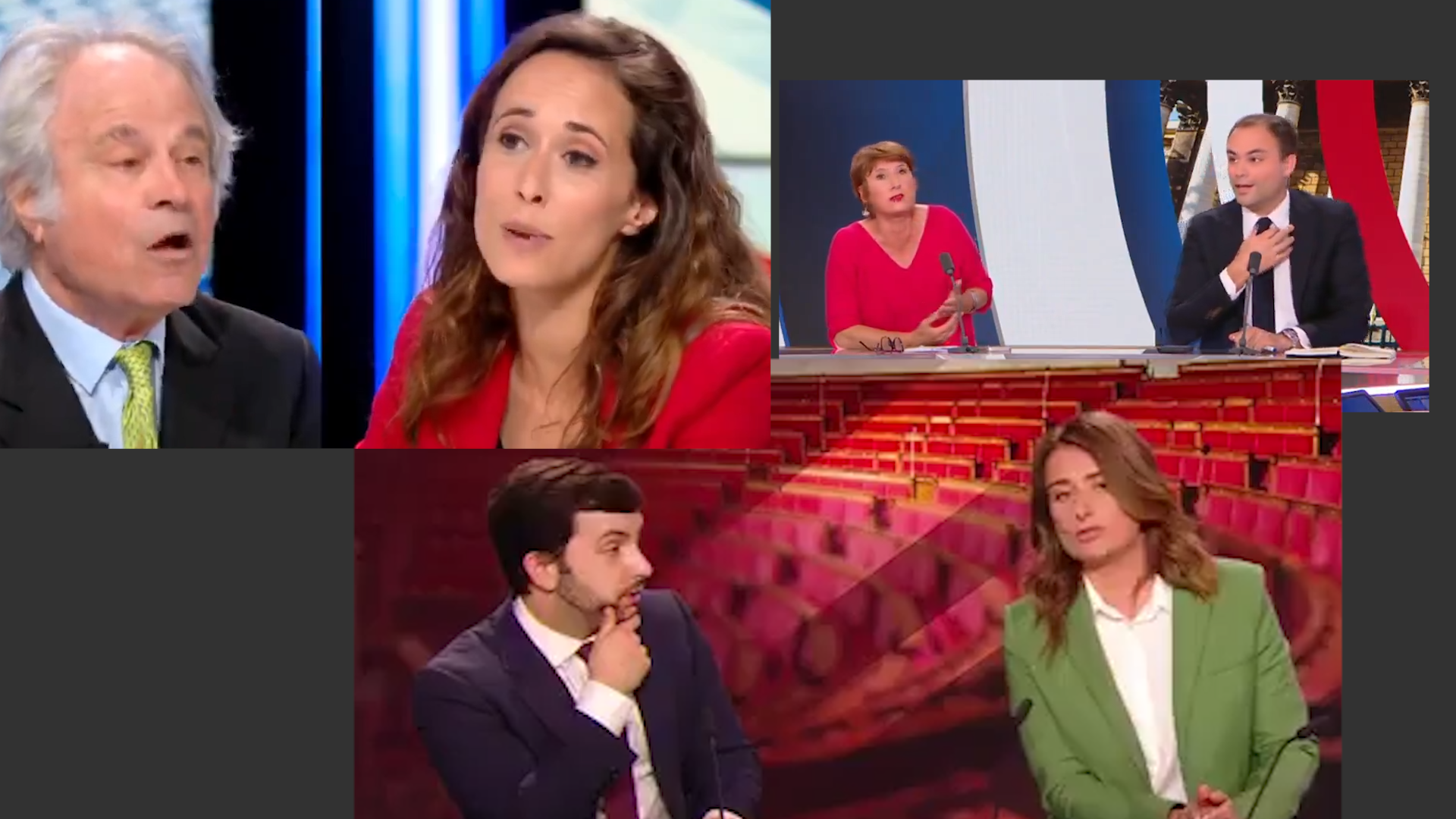 Ces moments de tension qui ont émaillé le second tour des législatives à la télé