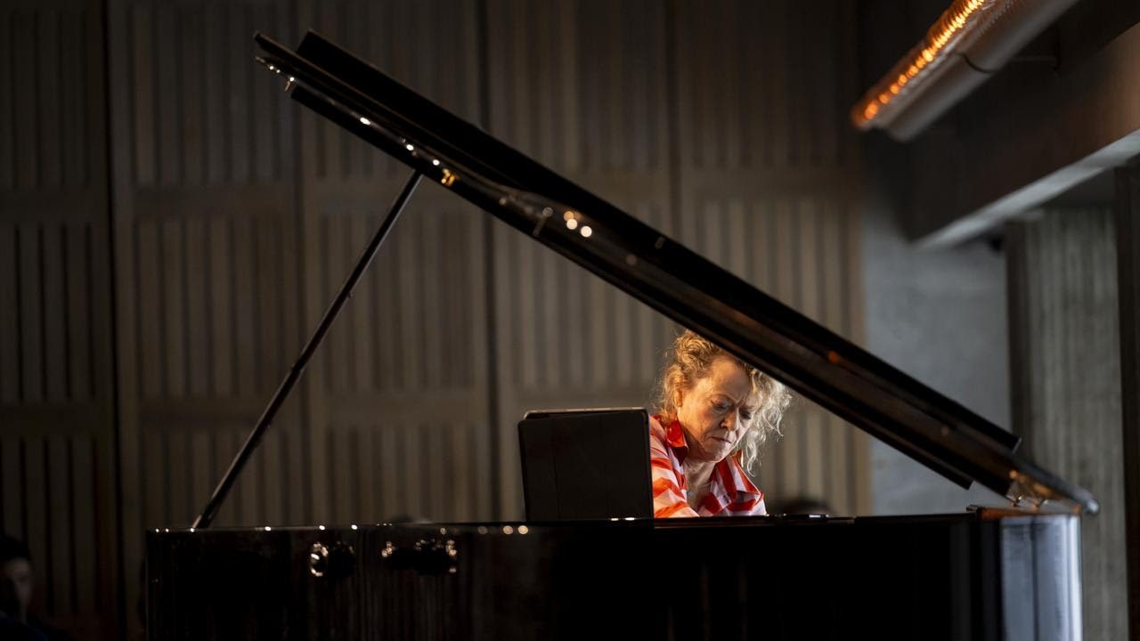 New York-based Australian pianist Lisa Moore performing in Sydney Opera House's Utzon Room. Picture: Cassandra Hannagan