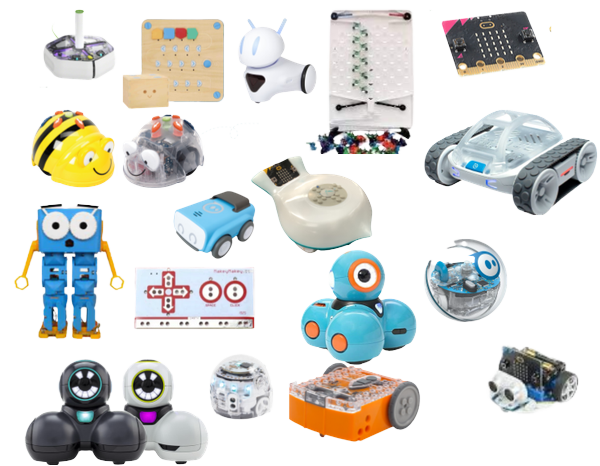collage of physical computing devices