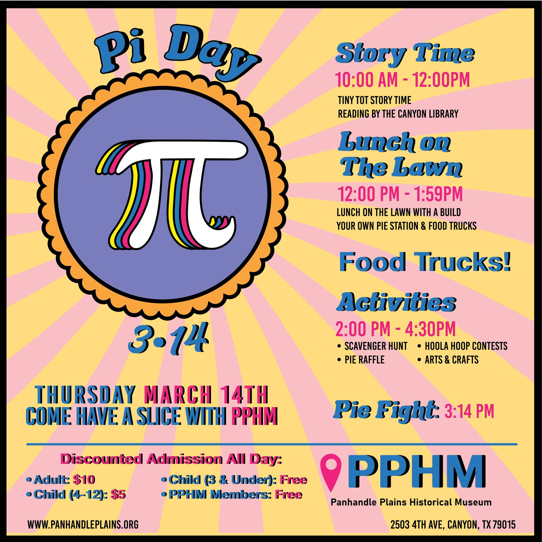 Pi Day ! @ Pi Day ! | Canyon | Texas | United States