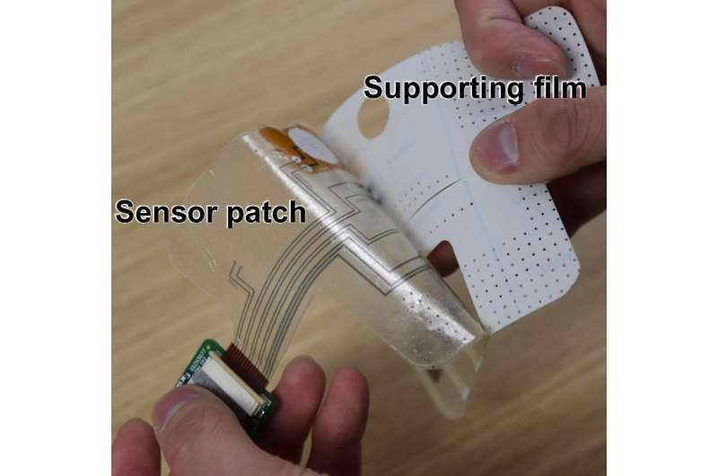 Smart sensor patch detects health symptoms through edge computing