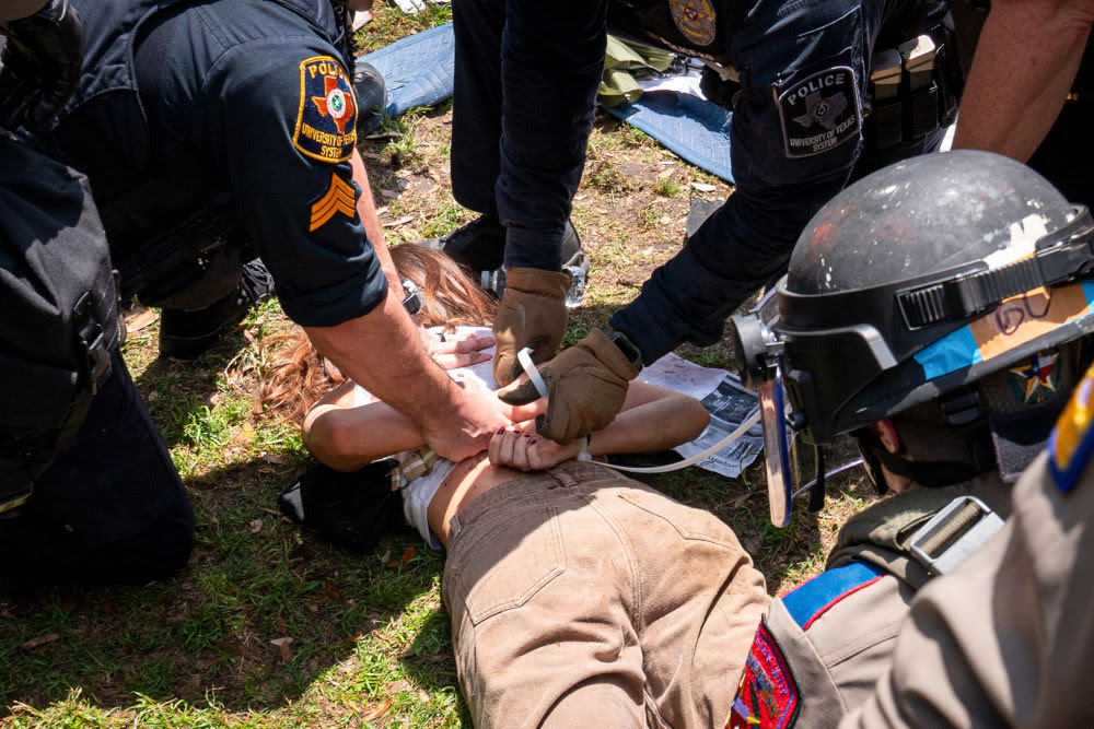 More than 2,000 people have been arrested nationwide in pro-Palestinian campus protests.  240502-campus-protest-ch-1528-a68eec