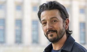 El actor y productor Diego Luna en el Palacio de las Naciones de Ginebra.