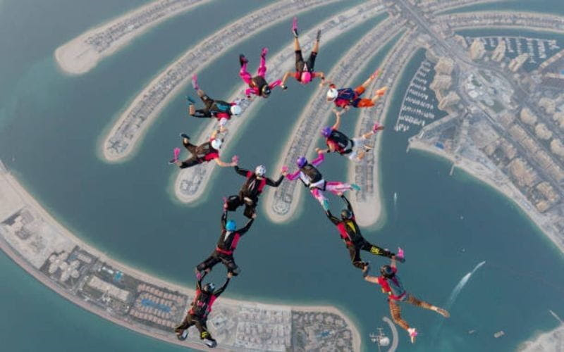 Thrill of Skydive Dubai