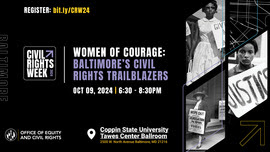 Civil Rights Week 2024 Event Flyer