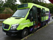 Picture of itravel bus